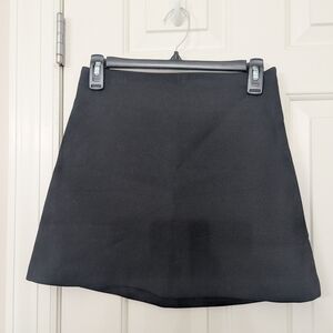 Zara Black Mini Skirt